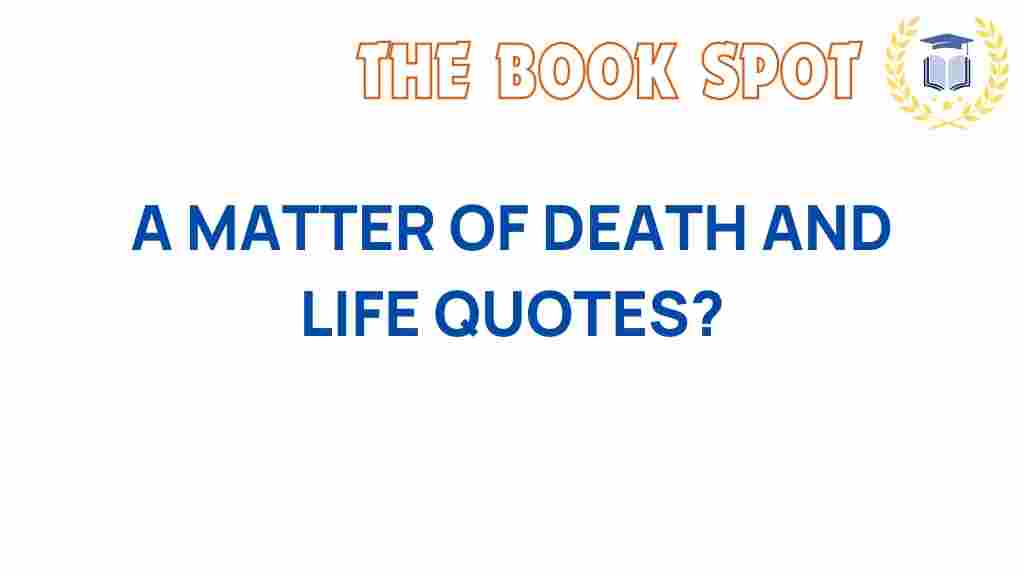 death-quotes-life-reflections