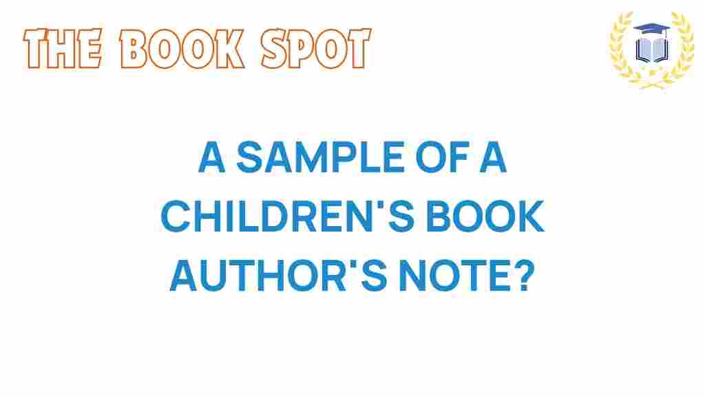 childrens-book-authors-note