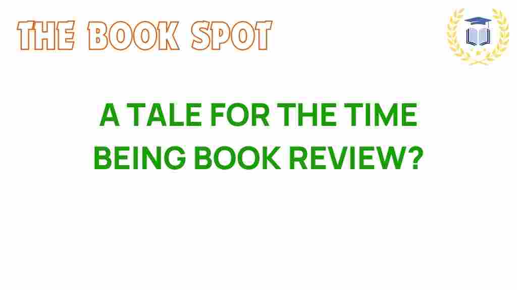 a-tale-for-the-time-being-book-review
