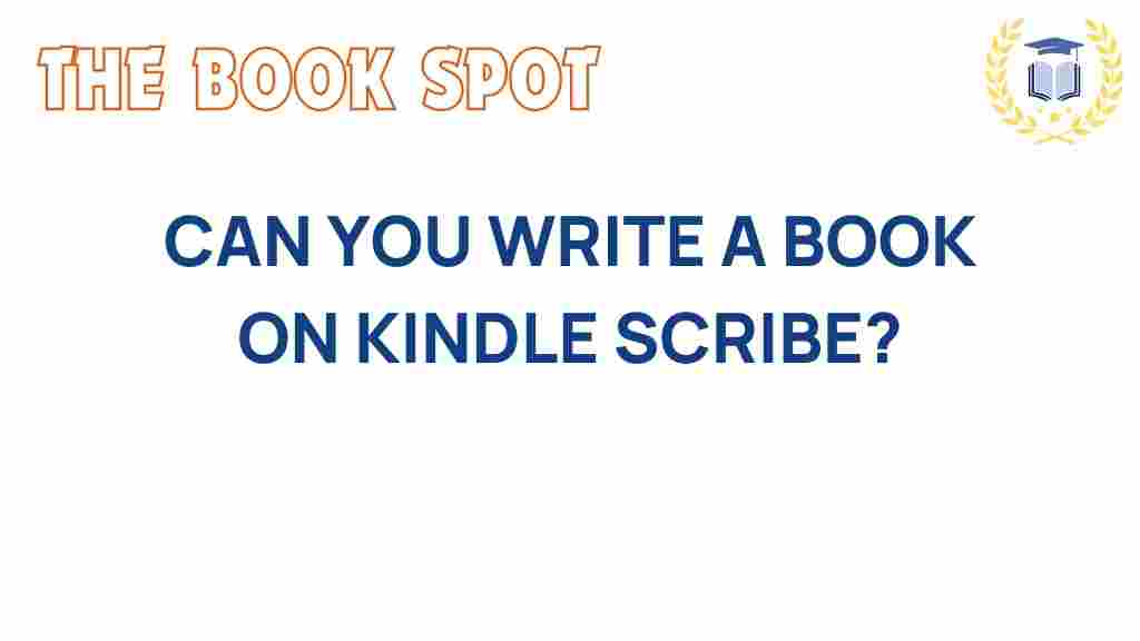 kindle-scribe-book-writing