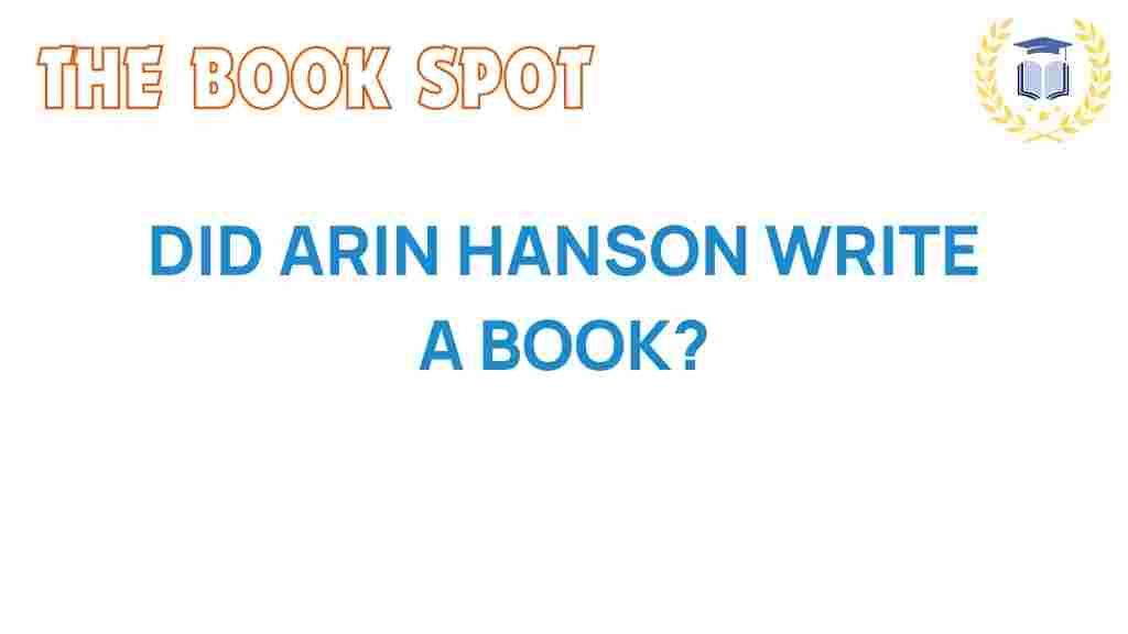 did-arin-hanson-write-a-book