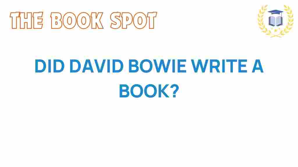 did-david-bowie-write-a-book