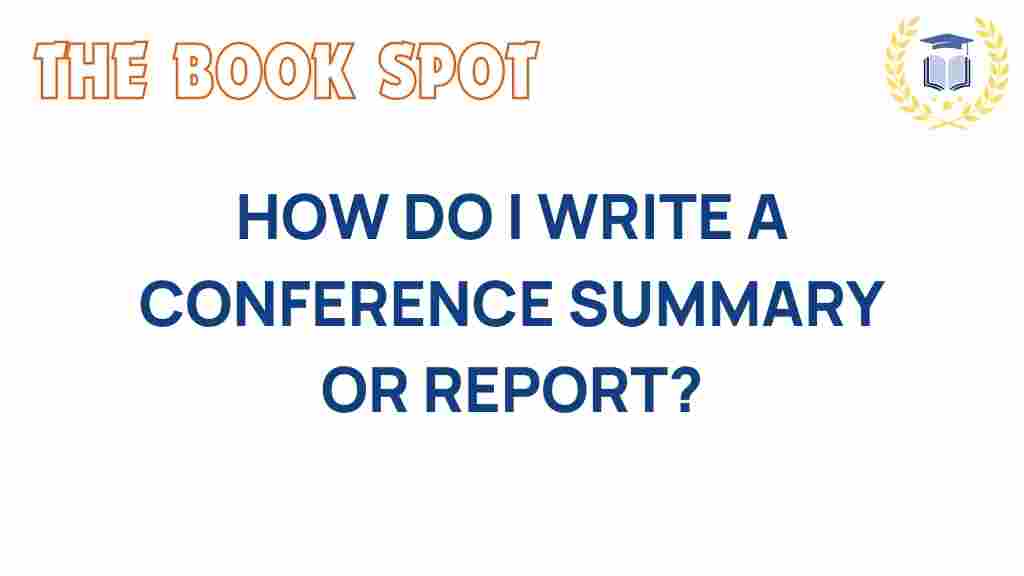 conference-summary-report-writing-guide