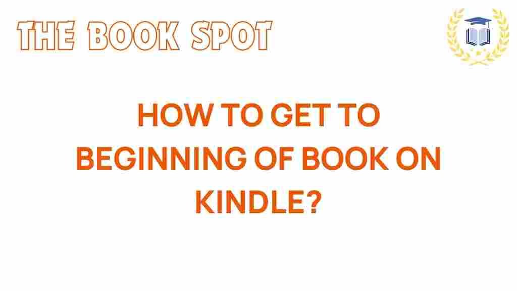 how-to-get-to-beginning-of-book-on-kindle