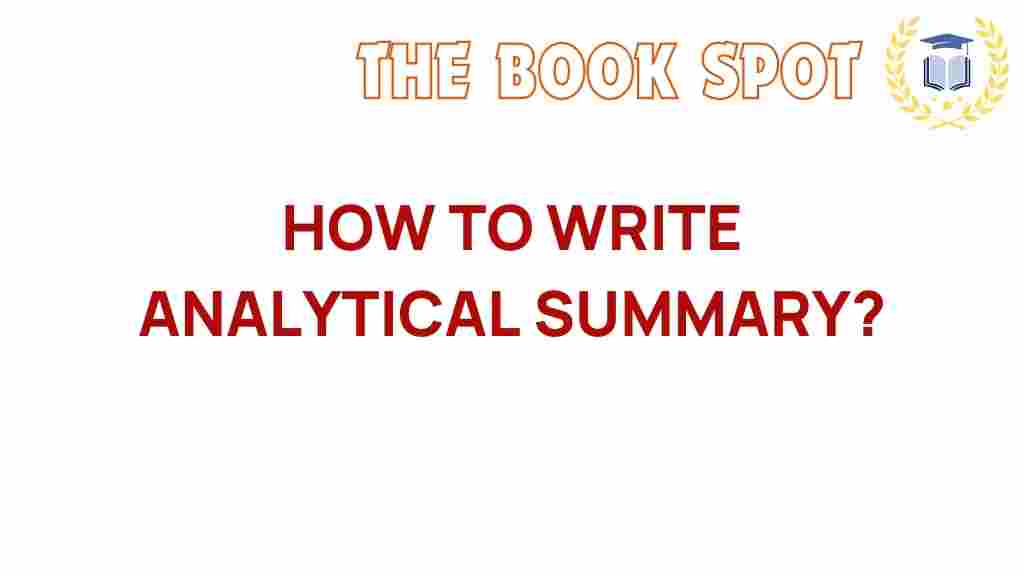 analytical-summary-guide
