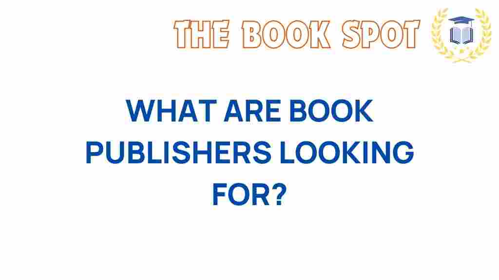 what-are-book-publishers-looking-for