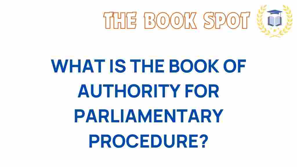 book-of-authority-parliamentary-procedure