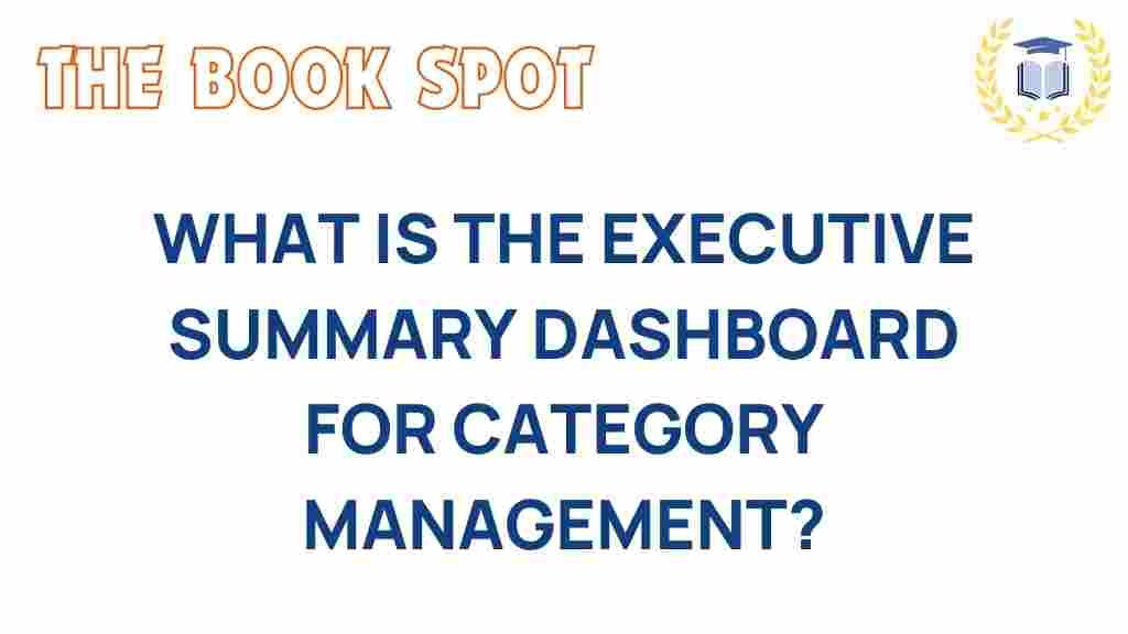 executive-summary-dashboard-category-management