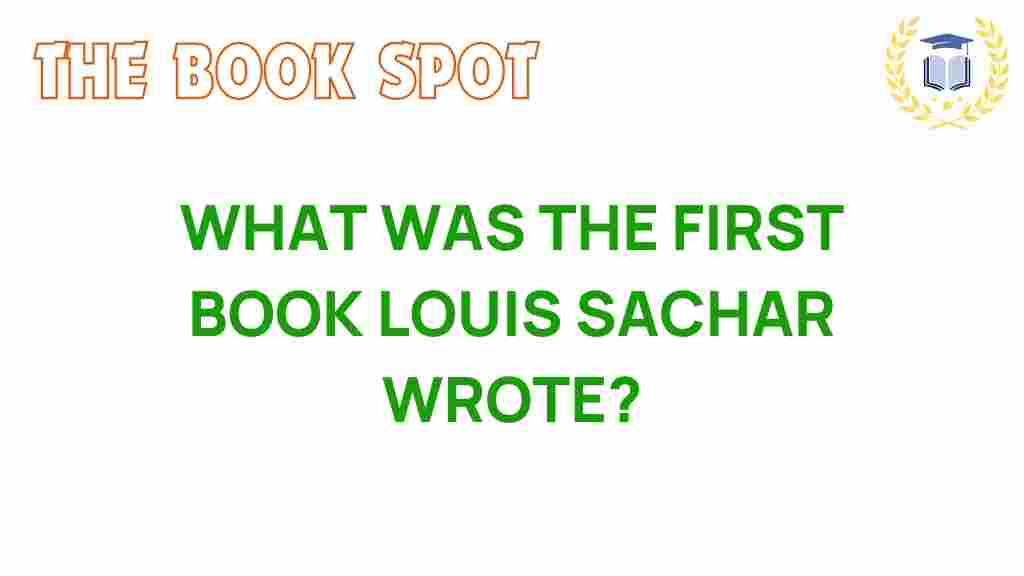louis-sachar-first-book