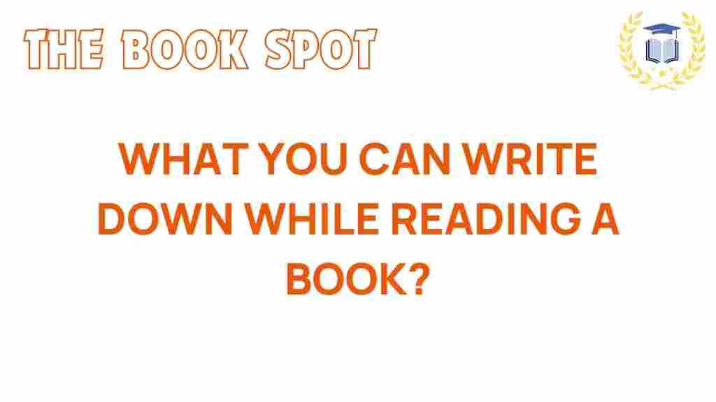 transform-reading-experience-what-to-write-down