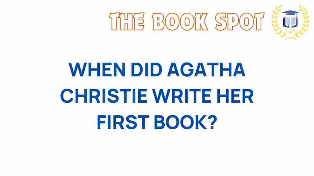 agatha-christie-first-book