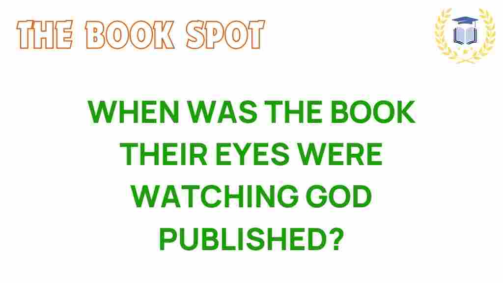 their-eyes-were-watching-god-publication-date