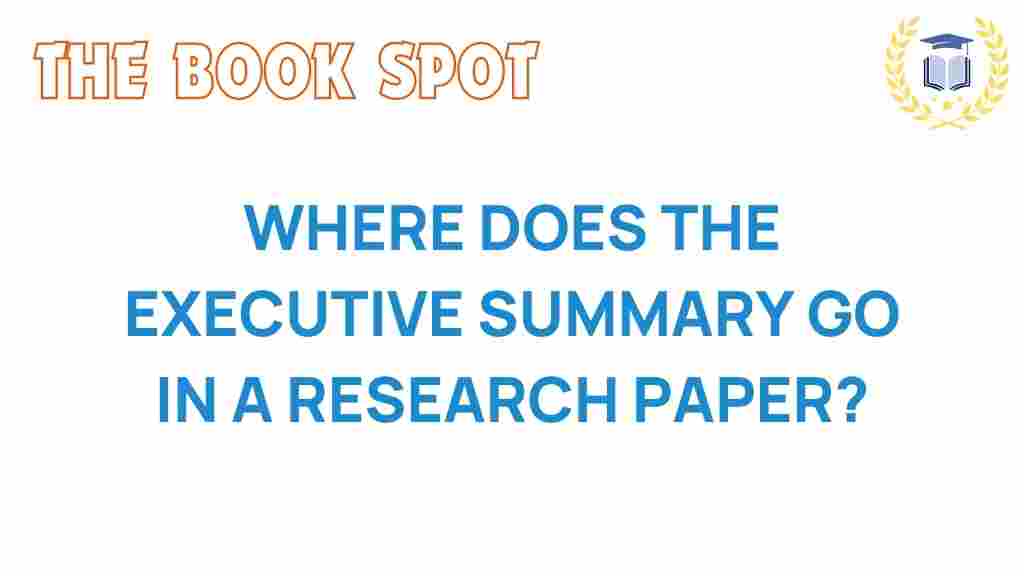 executive-summary-research-paper