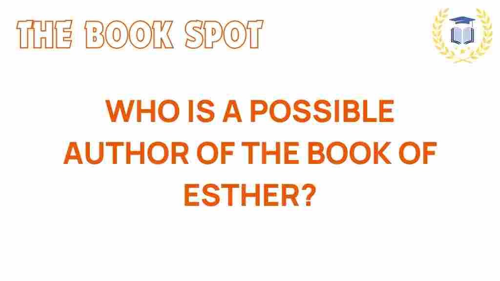 book-of-esther-authorship