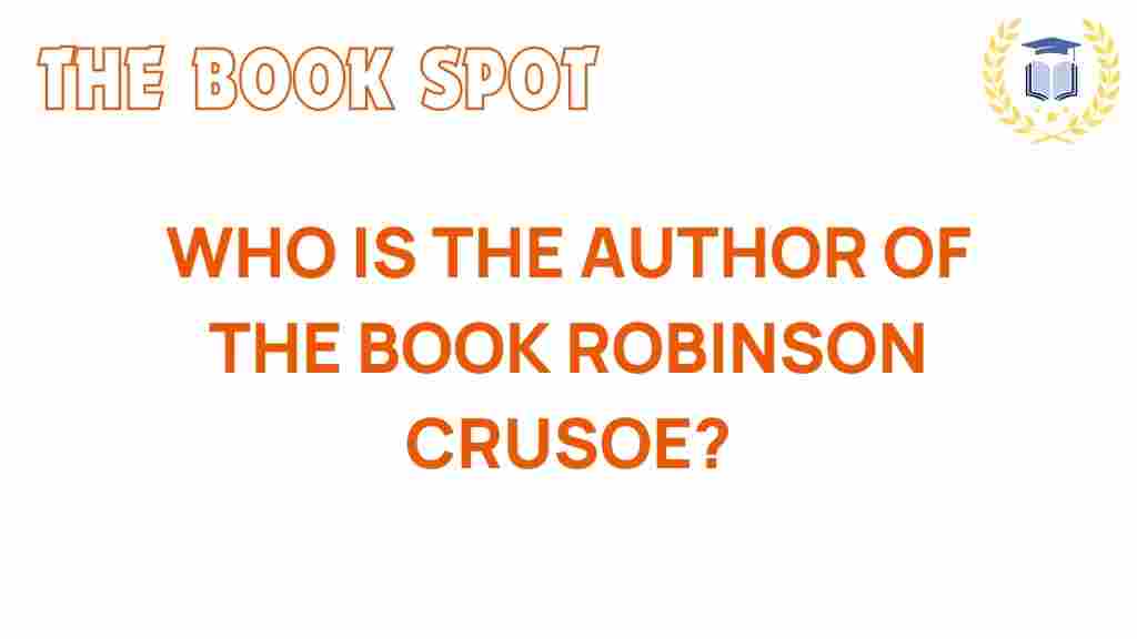 robinson-crusoe-author