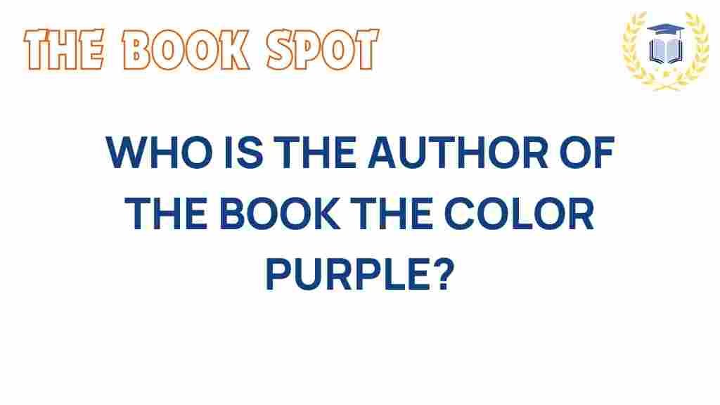 who-is-the-author-of-the-color-purple