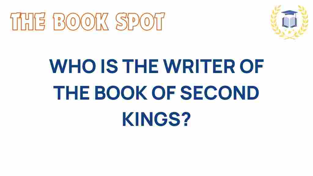 second-kings-author
