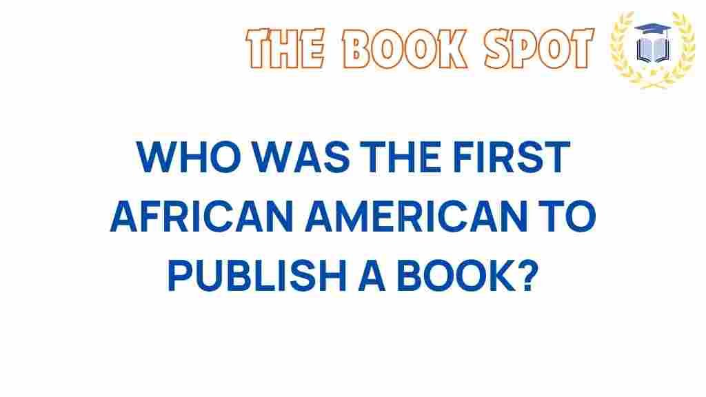 african-american-author-first-book