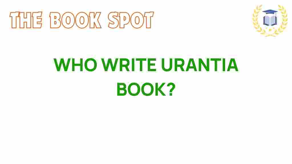 urantia-book-authorship
