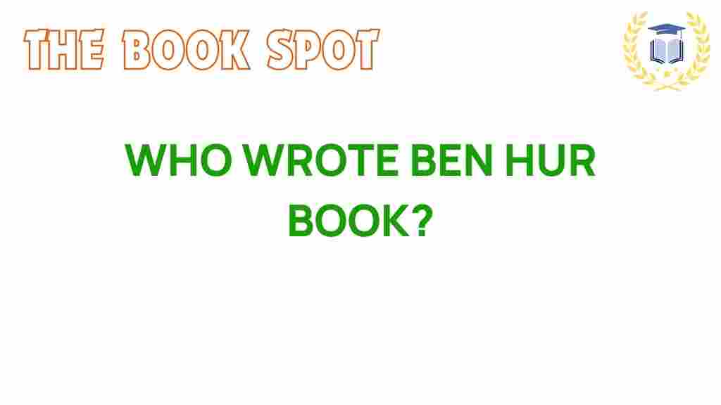 who-wrote-ben-hur