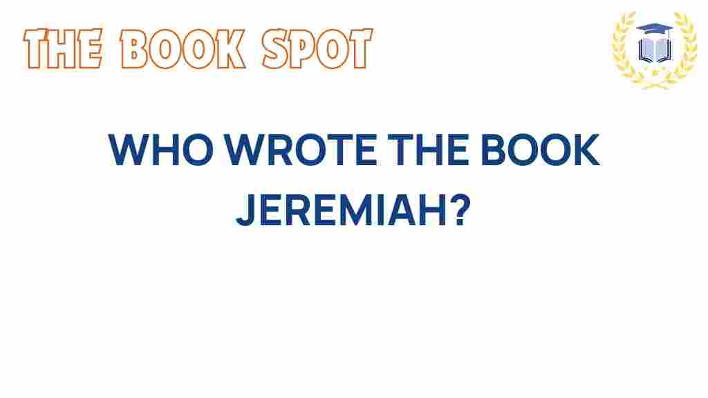 book-of-jeremiah-authorship