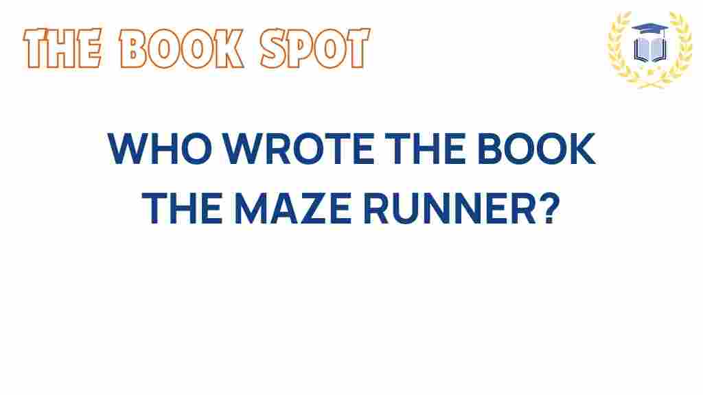 the-maze-runner-author
