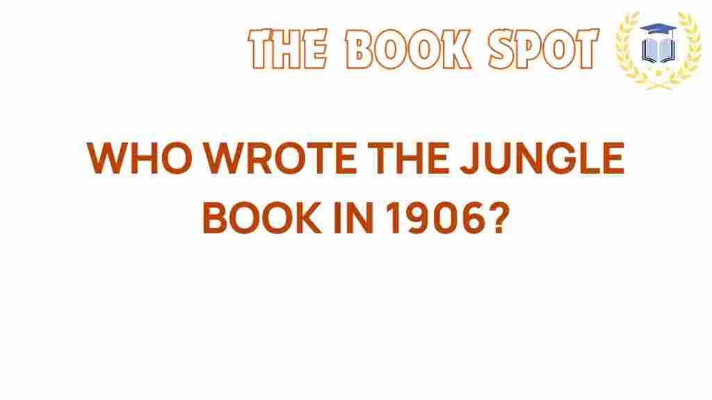 the-jungle-book-author