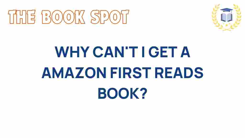 amazon-first-reads-access-mystery