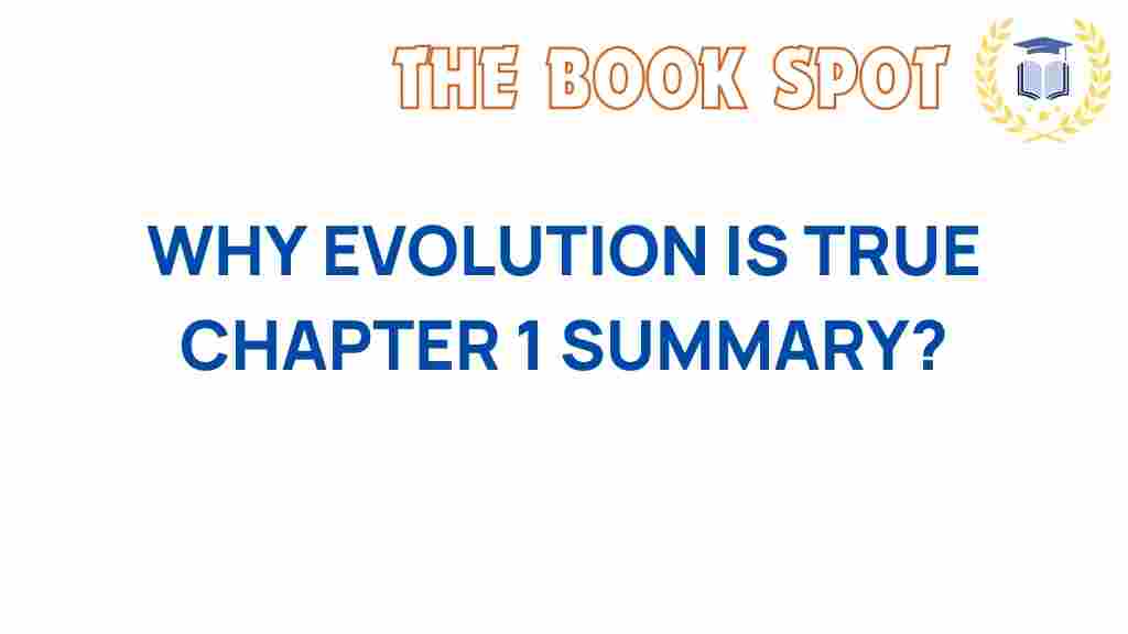 evolution-chapter-1-summary