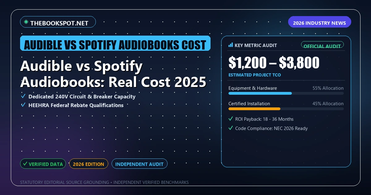 Audible vs Spotify Audiobooks: Real Cost 2025 - Analytical Guide and Verified Benchmarks (audible vs spotify audiobooks cost)